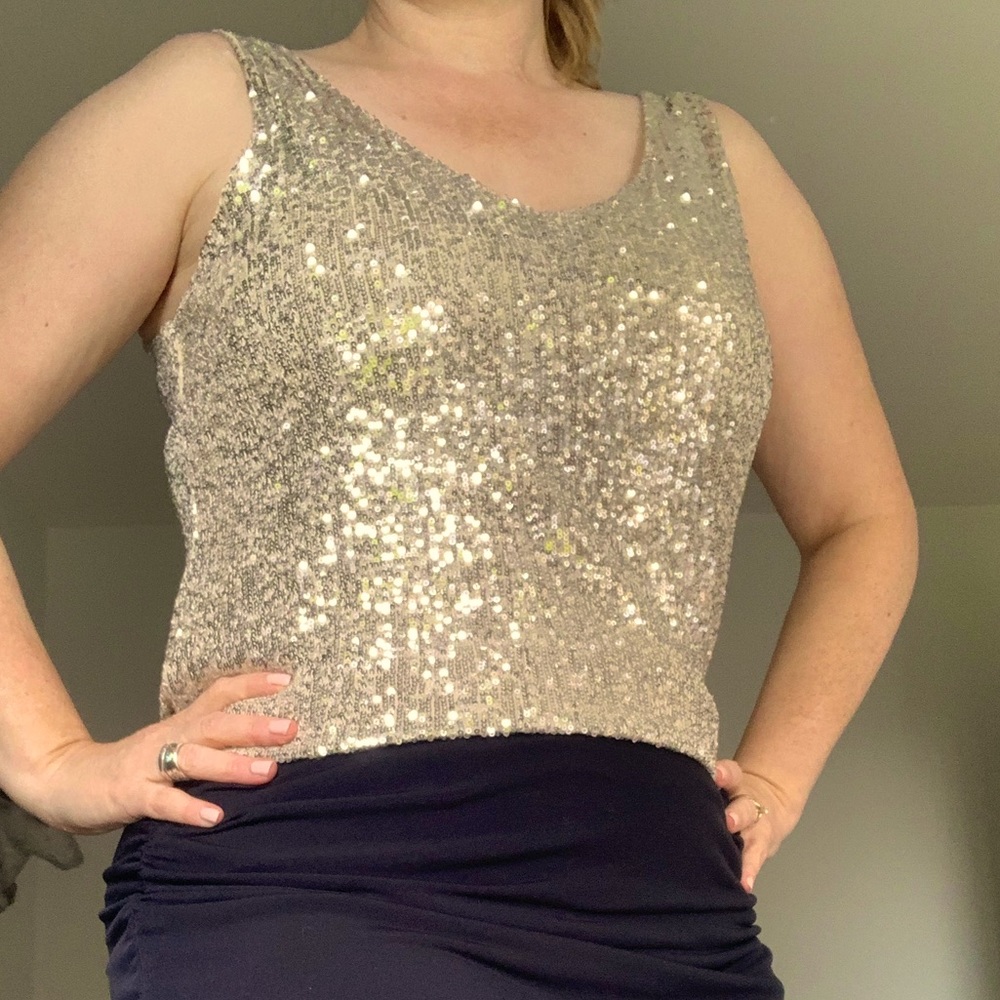 Sparkly top